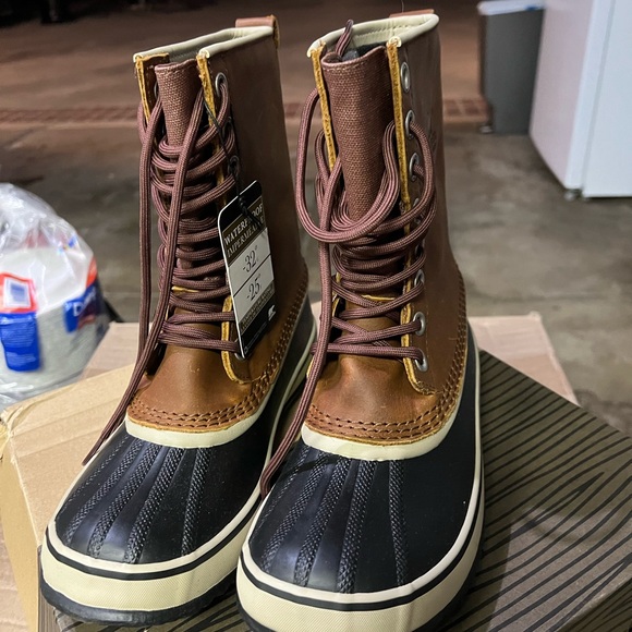 Sorel 1964 Premium Leather Boots. Size 7.5 Brand New - Picture 7 of 8